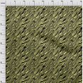thumbnail image 4 of oneOone Velvet Medium Yellow Fabric Animal Skin Craft Projects Decor Fabric Printed By The Yard 58 Inch Wide, 4 of 4