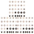 thumbnail image 2 of Decodeary 30Pcs Boutons Anti-Exposition Broche Cachée Accessoires de Vêtements Sans Couture 3Set, 2 of 6