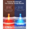 thumbnail image 4 of Ultra-lightweight Red light Therapy Mask for Face, LED Face Mask Light Therapy, Red Light for Wrinkles Blue Light for Acne,Timing 10-minute, 4 of 5