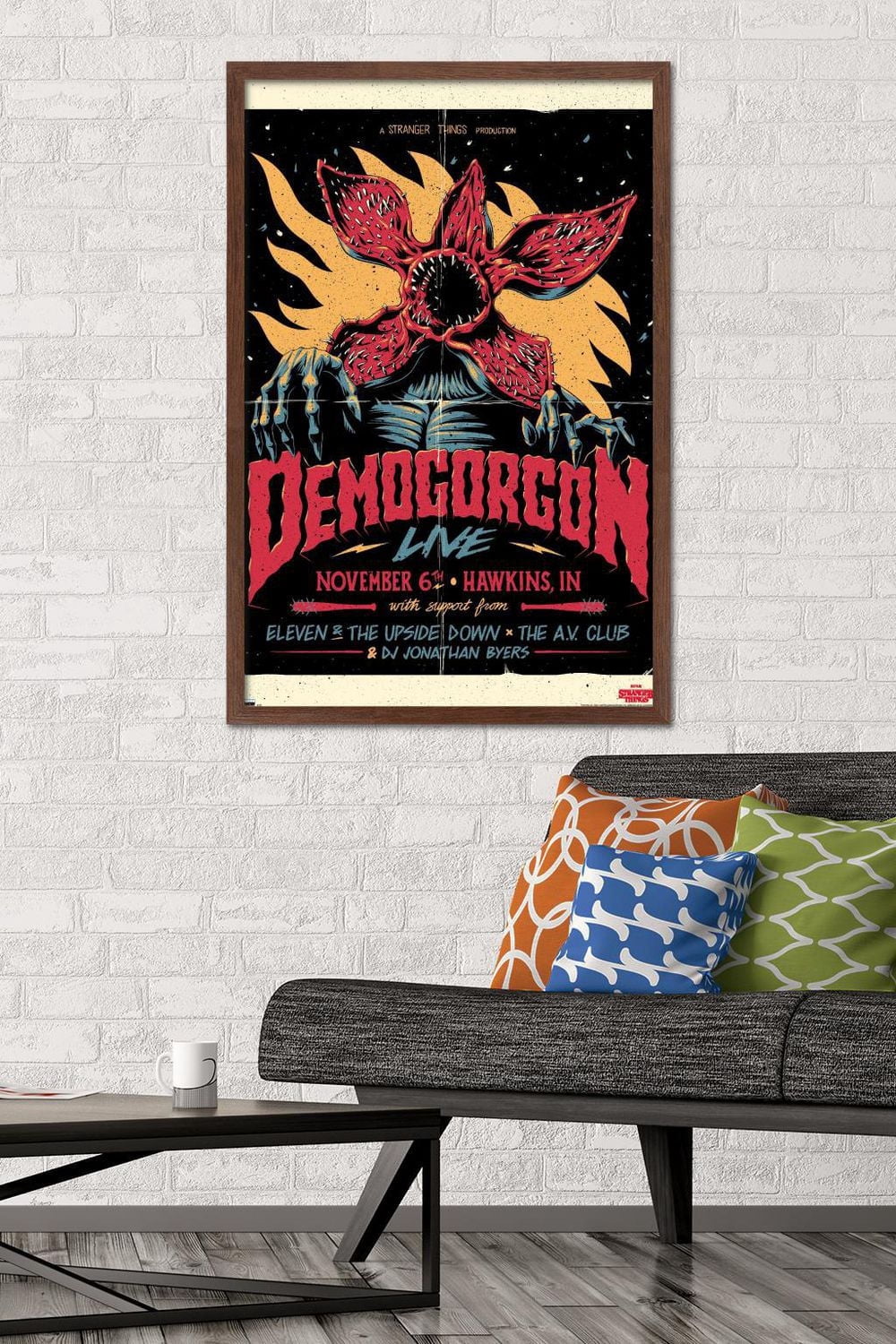 Netflix Stranger Things - Demogorgon Live Wall Poster
