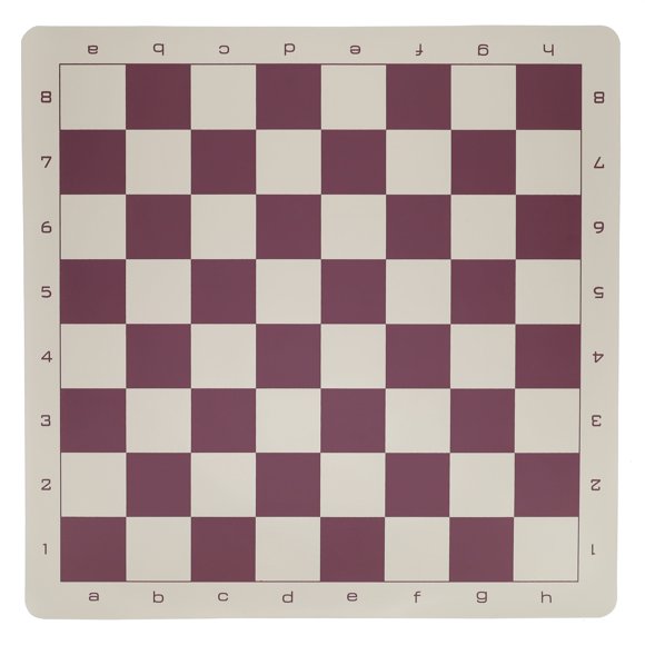 WE Games Plateau d'Échecs en Vinyle à Rouler pour Tournoi - 20 Pouces