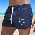 thumbnail image 2 of Men's Board Shorts Spring and Summer Splicing Swimming Trousers for Beach Surfing Activities, 2 of 3