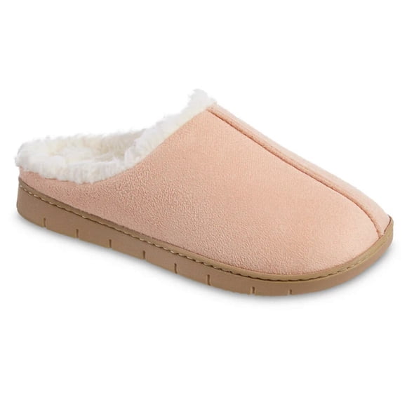isotoner Pantoufles Sabots Sherpasoft Rory pour Femmes - 8529 (Sable du Soir, 7-8)