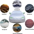 thumbnail image 4 of 2025 Upgraded Hail Protector Car Cover, Padded Car Cover for Hail Protection, Hail Blanket for Cars, Durable All-Weather Protection for Sedan, SUV, MPV & Hatchback (SUV), 4 of 9