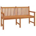 thumbnail image 2 of vidaXL 3 Piece Garden Dining Set Solid Wood Teak, 2 of 5