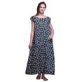 thumbnail image 1 of Bimba Robe de Nuit Imprimée pour Femmes en Rayonne Longue Maxi Robe de Sommeil Robe de Nuit, 1 of 4