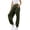 Army Green, variant on TINZ Ladies' Waisted Sports Pants With Pockets High Waisted Sports Gym Exercise Slim Fit Jogging Pants Casual Pants Light Sweatpants Women Women Dressy Casual Sweat Pants Women Casual