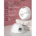thumbnail image 4 of Momcozy M5 Smart App Control Hands Free Breast Pump, Electric Wearable Breast Pump with 3 Modes & 9 Levels, 1 Pack, Cozy Red, 4 of 9