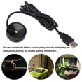 thumbnail image 4 of 2PCS 5V Mini LED Spotlights,Aluminum LED Spotlights Round Accent Light Indoor Spotlight Pictures Artwork Jewelry Showcase Display Cabinet, 4 of 7