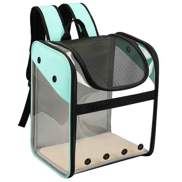 Pet Carrier Breathable Foldable Portable Clear Pet Backpack Cat Carrier Bag