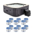 thumbnail image 1 of Intex PureSpa Plus Spa Gris Pierre, 94x28 Pouces, avec Cartouche de Filtre (Lot de 12), 1 of 9