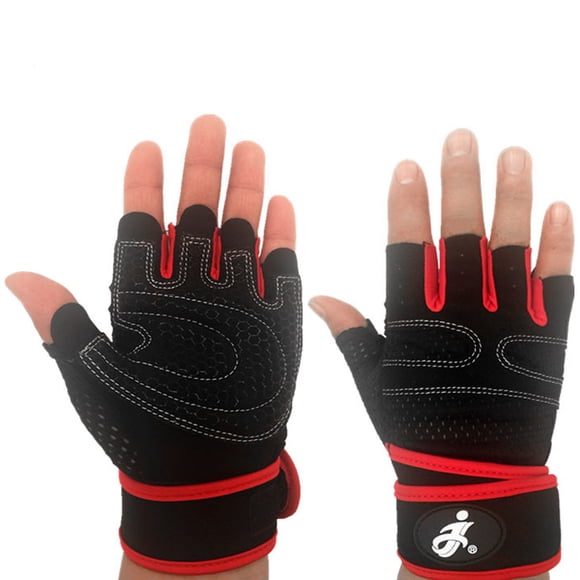 Weightlifting Gloves Fitness Gloves (with wrist straps)