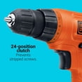 thumbnail image 5 of BLACK+DECKER LD120VA 20V MAX* Powerconnect Cordless Drill/Driver with 30 Piece Accessory Kit, 5 of 5