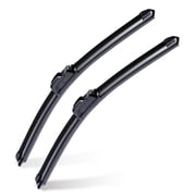 Dvkptbk Windshield Wiper All-Season Wiper Blades for Wiper Arm No Noise Car Wiper Blade with Four Of Rubber Strip Full Car Rubber Strip Wiper Blade Silent Type Windshield Wiper