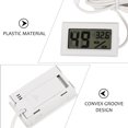 thumbnail image 4 of FONDOTIN 1Pack Temperature Meter with Temperature Measurement in White Plastic for Kitchen and Office, 4 of 6