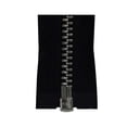 thumbnail image 4 of COSTUMAKERS fermeture éclair séparable à un curseur #5 argent Metal Teeth 75 cm (29.5 in) noir, 4 of 4