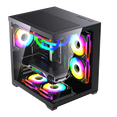 thumbnail image 1 of Mini mid-tower desktop gaming computer case, 1 of 6
