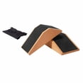 thumbnail image 1 of koolsoo Bloc Cale en Liège pour Squats Plateforme Durable pour Pilates Gym Talon Squats Surélevés 2 Pcs avec Sac, 1 of 9