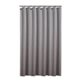 thumbnail image 1 of Plain Color Waterproof Polyester Shower Curtain, Thickened Bathroom Partition Curtain with Rust-Proof Grommets 60x72 Inch Lightweight & Odorless, 1 of 6
