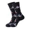 thumbnail image 1 of TIEVOSA Print Socks for Women Girls Ocean Series Print Colorful Pattern Novelty Cute, 1 of 3