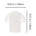 thumbnail image 2 of MasteelfCA 10 Pcs Embouts d'Oreille de Rechange en Forme de Champignon pour Tube à Bobine Radio Bidirectionnel, 2 of 8