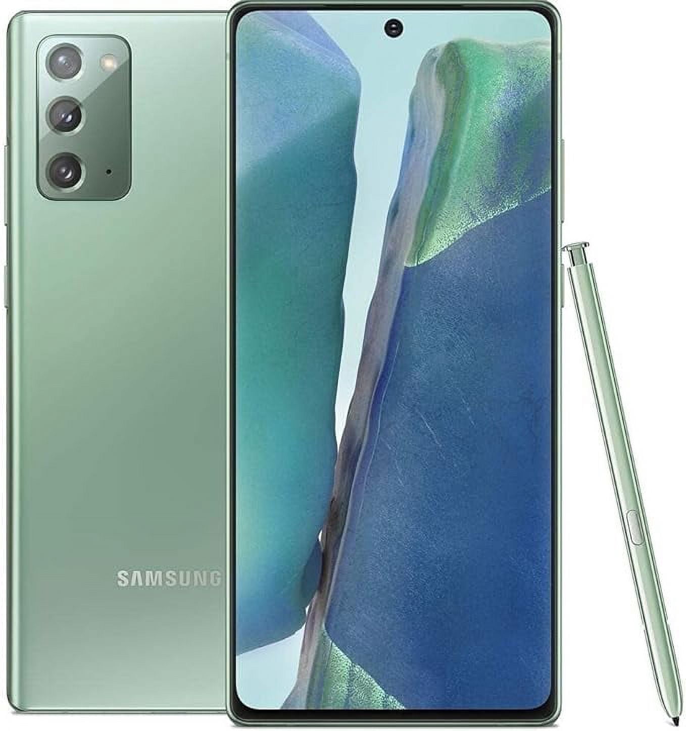 Samsung Galaxy Note 20 5G 128GB Unlocked Smartphone (Mystic Green) Certified Refurbished Excellent Condition