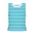 thumbnail image 2 of Plebaso Womens Slim Striped Tank Tops Sleeveless Crewneck Ruched Blouses Summer Casual Basic Tee Tops, 2 of 4