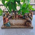 thumbnail image 3 of Resin The Last Supper Decorative Statue The Last Supper Scene for Bedroom Office, 3 of 8