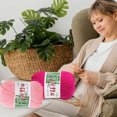 thumbnail image 3 of TopLLC Colorful Hand Knitting 50g Knitting Crochet Milk Soft Baby Cotton Wool Yarn, 3 of 3