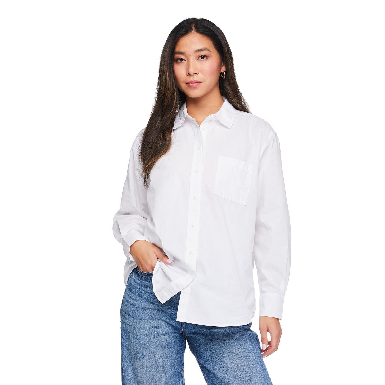 Chemise en Oxford George pour femmes