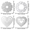 thumbnail image 3 of Shengyu 1 Set Cutting Dies Stencil DIY Dies Cutter High-strength Template Molds As shown 1Set, 3 of 6