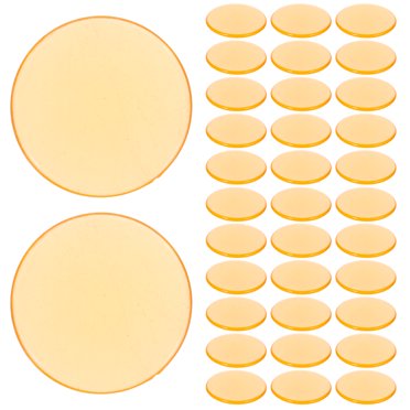 Shisuyan 100pcs Translucent Bingo Markers Bingo Supplies Plastic Bingo Counting Chips Game Counting Chips