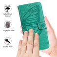 thumbnail image 4 of Butterfly Wallet Case for iPhone 17 Pro with Card Slots & Stand - Shockproof Green, 4 of 5