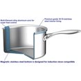 thumbnail image 3 of Cooks Standard NC-00233 Stainless Steel Stir Fry Pan with Dome Lid 13-Inch Multi-Ply Clad Wok Silver, 3 of 4