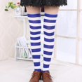 thumbnail image 2 of Greyghost Chaussettes Longues Rayées au-Dessus du Genou Halloween Cos Anime Academy, 2 of 7
