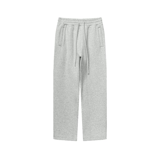 RKSTN Mens Pants Solid Color Casual Straight Leg Pants Full Length Pants Soft Comfortable Workout Pants