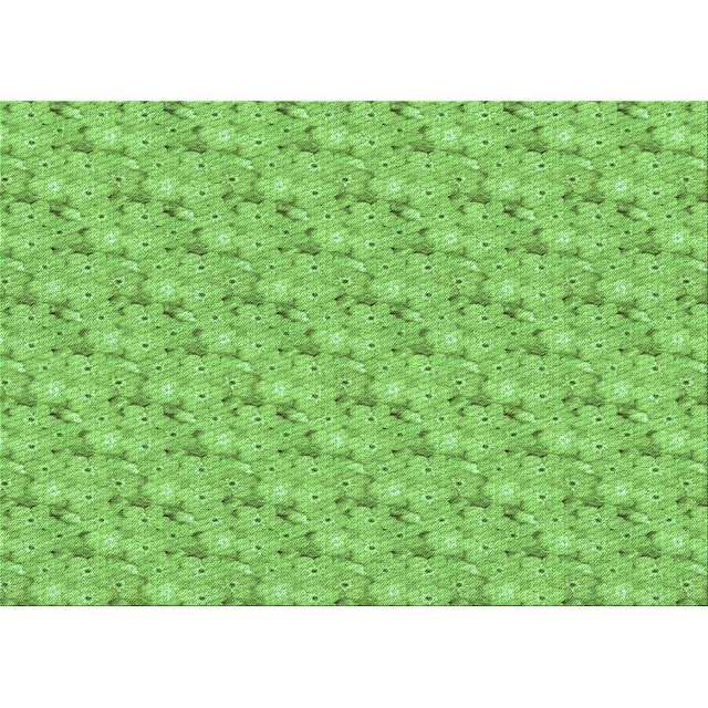 Ahgly Tapis Rectangulaire Lavable en Machine Intérieur Transitionnel Vert Émeraude, 7 Pieds x 9 Pieds