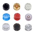 thumbnail image 4 of Luckyn 4 Pcs Bouton de Volume de Guitare Électrique Multicolore LP, Contrôle de Vitesse, Marron, 4 of 7