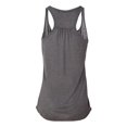thumbnail image 2 of Bella Ladies Flowy Racerback Tank, XL, Dark Grey Heather, 2 of 2