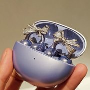 Birdeem Open Ear Earbuds, Rhinestone for Clip Earbuds Open Ear Exquisite Diy Decoration