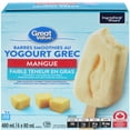 thumbnail image 2 of Great Value Mango Greek Yogurt Smoothie Bars, 480 mL, 6 x 80 mL, 2 of 5