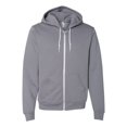 thumbnail image 1 of American Apparel Flex Fleece Unisex Full-Zip Hoodie, L, Slate, 1 of 2