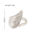 thumbnail image 2 of Womens Ring Open Diamond Six-Claw Ring Wedding Fashion Jewelry, 2 of 8