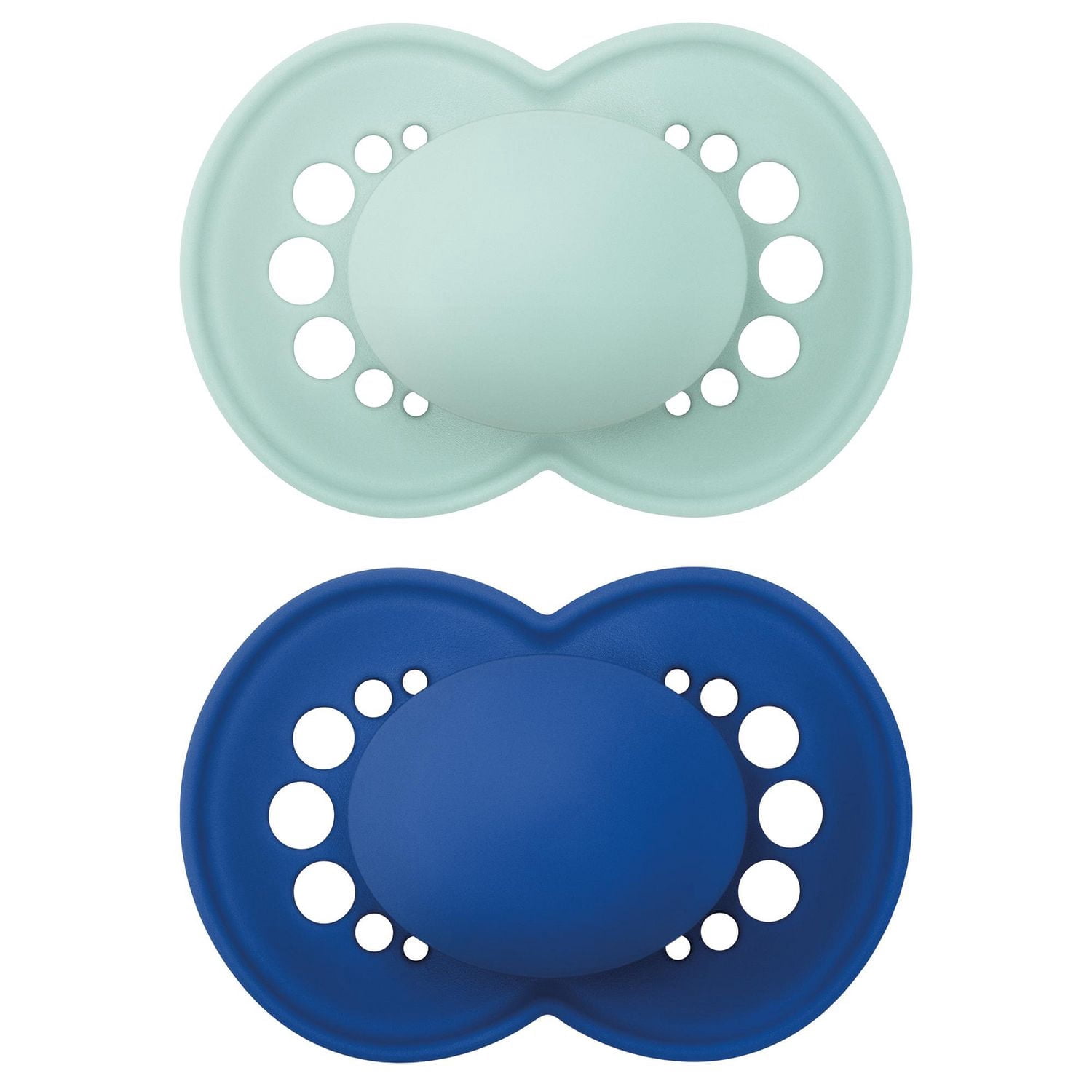 Suce MAM Original Matte (emballage de deux, 1 boîtier de stérilisation), suces 16 mois et plus