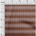 thumbnail image 1 of oneOone Polyester Lycra Fabric Floral & Chevron Block Decor Fabric Printed BTY 56 Inch Wide, 1 of 4