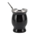 thumbnail image 1 of Drinking Cup, Traditional Coffee Cup Black 230ml  For Drinking, 1 of 8