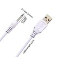 thumbnail image 3 of HLONK Câble de Recharge CC de Remplacement Cordon de Chargeur USB - 2,5 mm (Lot de 2), 3 of 4
