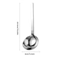 thumbnail image 2 of TopLLC Kitchen Gadgets, Kitchen Accessories, Kitchen Utensils, Kitchen Tool Large Spoon 304 Stainless Steel Large Spoon round spoon, 2 of 8