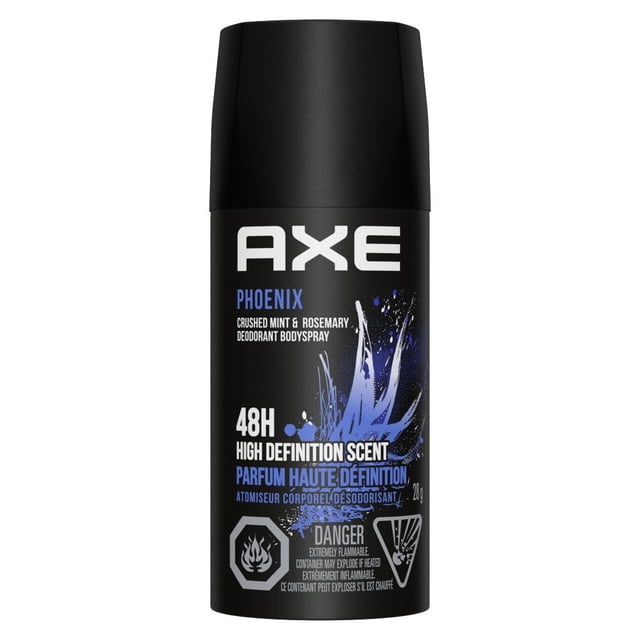 AXE Deodorant Bodyspray Phoenix Crushed Mint & Rosemary, 28 g