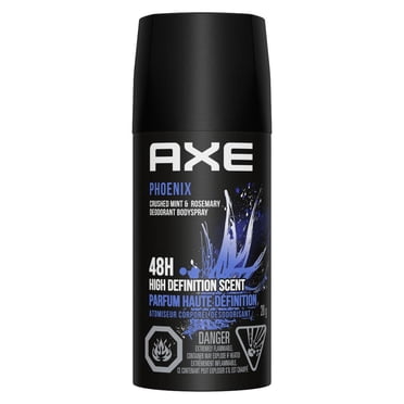 AXE Atomiseur Corporel Désodorisant Phoenix Menthe Broyée et Romarin, 28 g